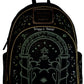 Loungefly Doors of Durin Mini Backpack Lord of the Rings Bag Glow In The Dark Effect