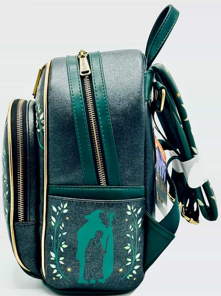 Loungefly Doors of Durin Mini Backpack Lord of the Rings Bag Left Side