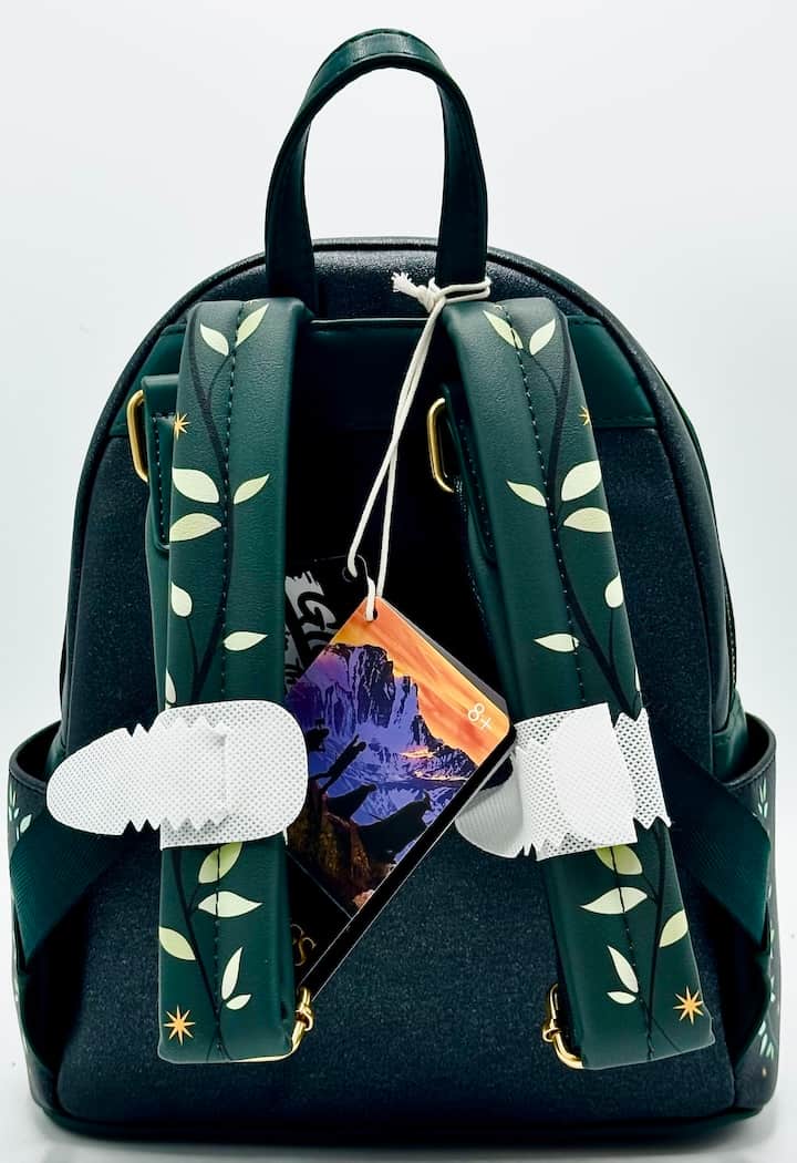 Loungefly Doors of Durin Mini Backpack Lord of the Rings Bag Straps