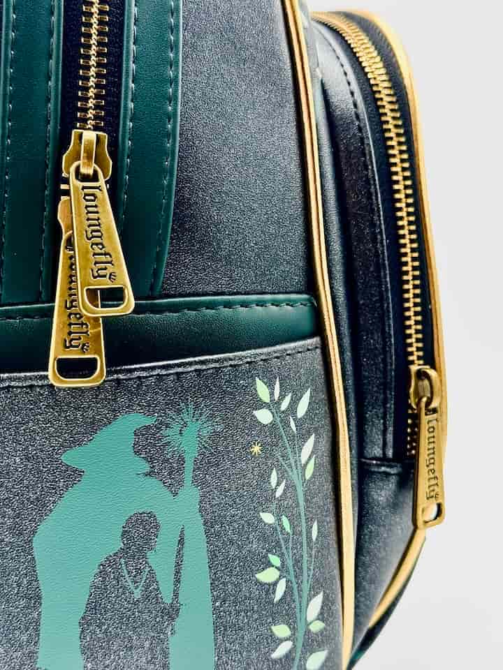 Loungefly Doors of Durin Mini Backpack Lord of the Rings Bag Zips