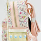 Loungefly Duchess in Paris Floral Mini Backpack Disney Aristocats Bag Left Side