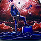 Loungefly Eddie Munson Mini Backpack Stranger Things Bag Character Artwork