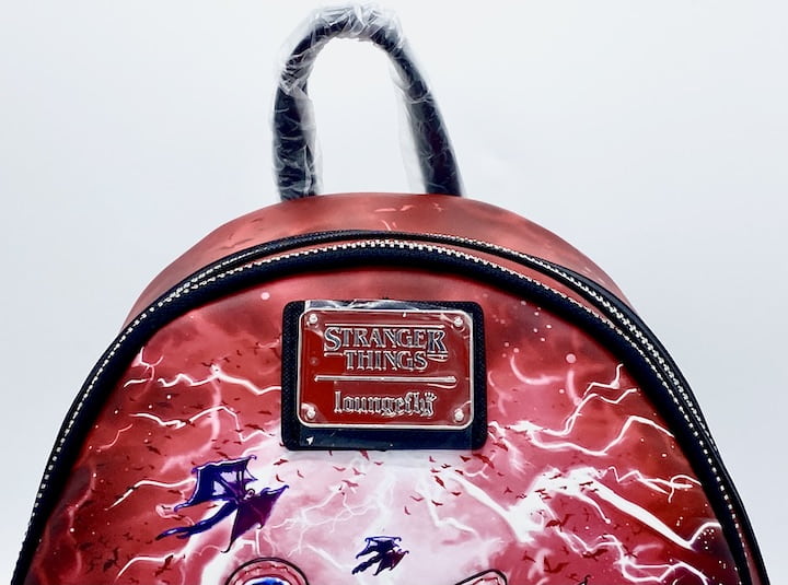 Loungefly Eddie Munson Mini Backpack Stranger Things Bag Enamel Logo