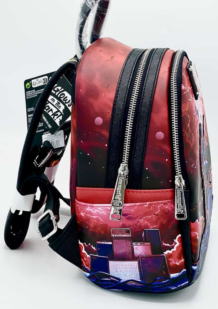 Loungefly Eddie Munson Mini Backpack Stranger Things Bag Right Side