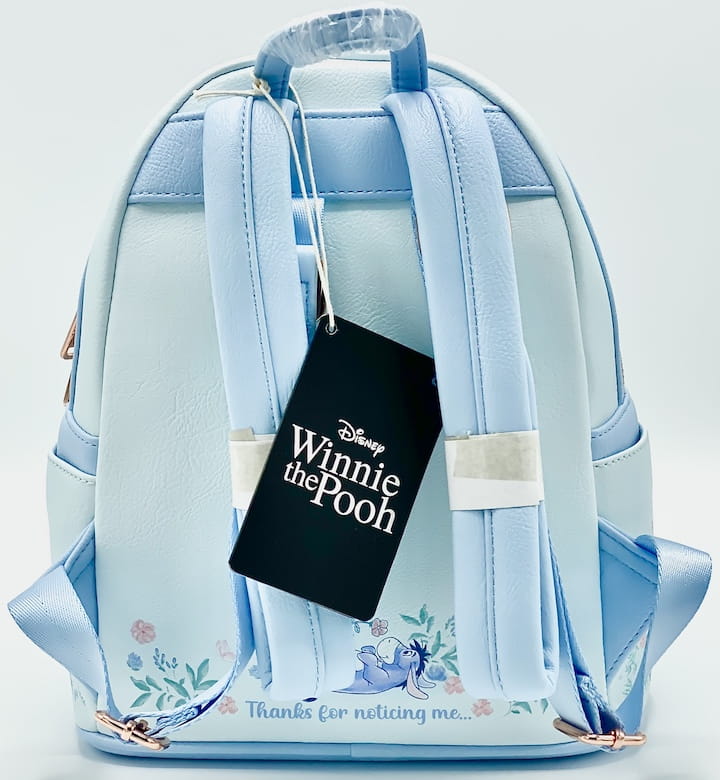 Loungefly Eeyore Floral Mini Backpack Disney Winnie the Pooh Bag Straps