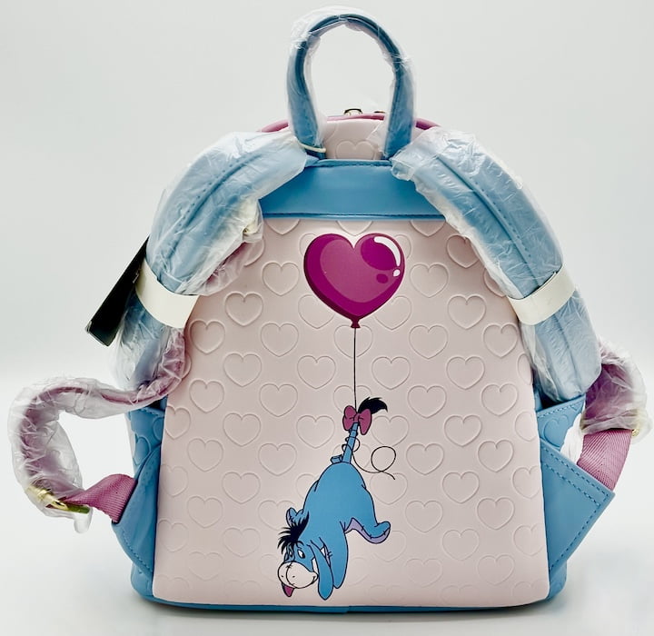 Loungefly Eeyore Heart Balloons Mini Backpack Winnie the Pooh Bag Back