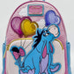 Loungefly Eeyore Heart Balloons Mini Backpack Winnie the Pooh Bag Front Full View