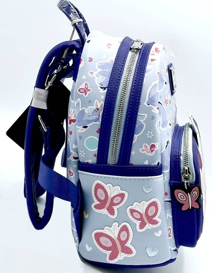 Loungefly Eeyore Piglet Butterfly Mini Backpack Disney Winnie the Pooh Right Side