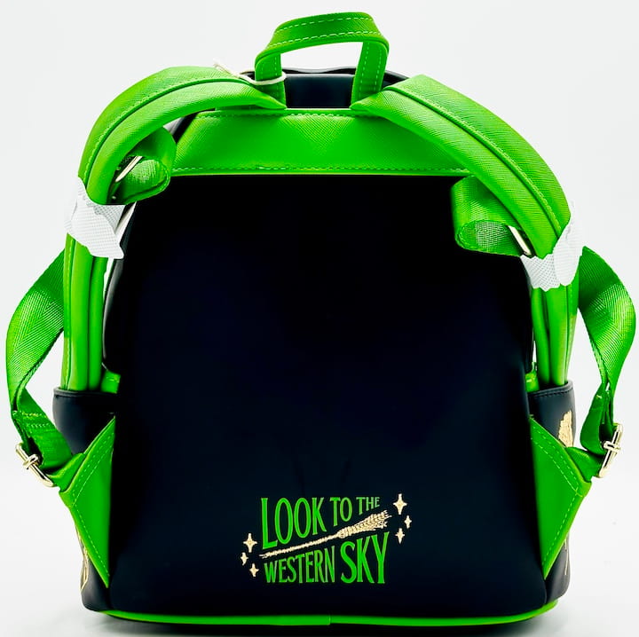 Loungefly Elphaba Defying Gravity Mini Backpack Wicked Bag Back