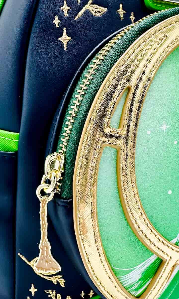 Loungefly Elphaba Defying Gravity Mini Backpack Wicked Bag Keyring