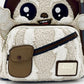 Loungefly Ewok Plush Cosplay Mini Backpack Star Wars Logray Bag Front Pocket