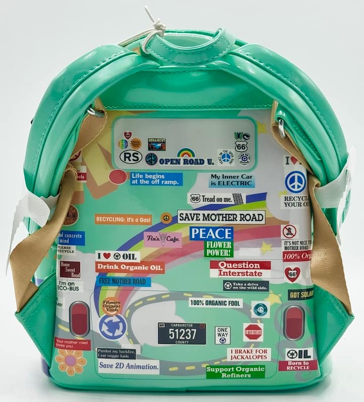 Loungefly Fillmore Mini Backpack Disney Pixar Cars Cosplay Bag Back