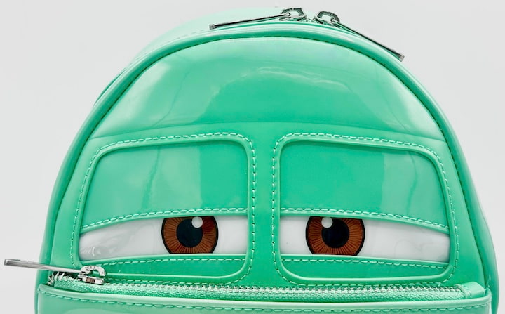 Loungefly Fillmore Mini Backpack Disney Pixar Cars Cosplay Bag Front Top