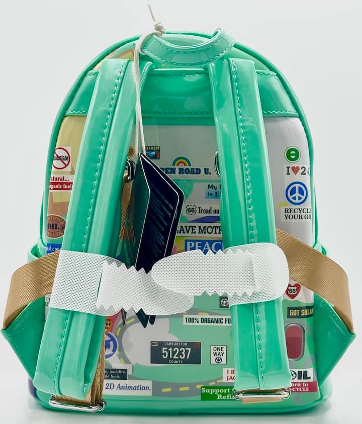 Loungefly Fillmore Mini Backpack Disney Pixar Cars Cosplay Bag Straps