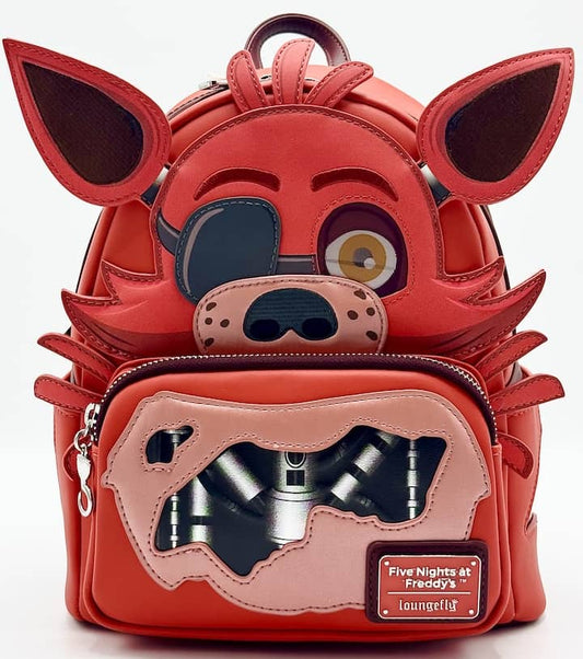 Loungefly Foxy Mini Backpack Five Nights At Freddy’s Bag NYCC 2025 Front Full View