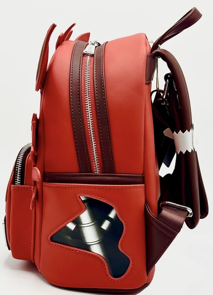 Loungefly Foxy Mini Backpack Five Nights At Freddy’s Bag NYCC 2025 Left Side