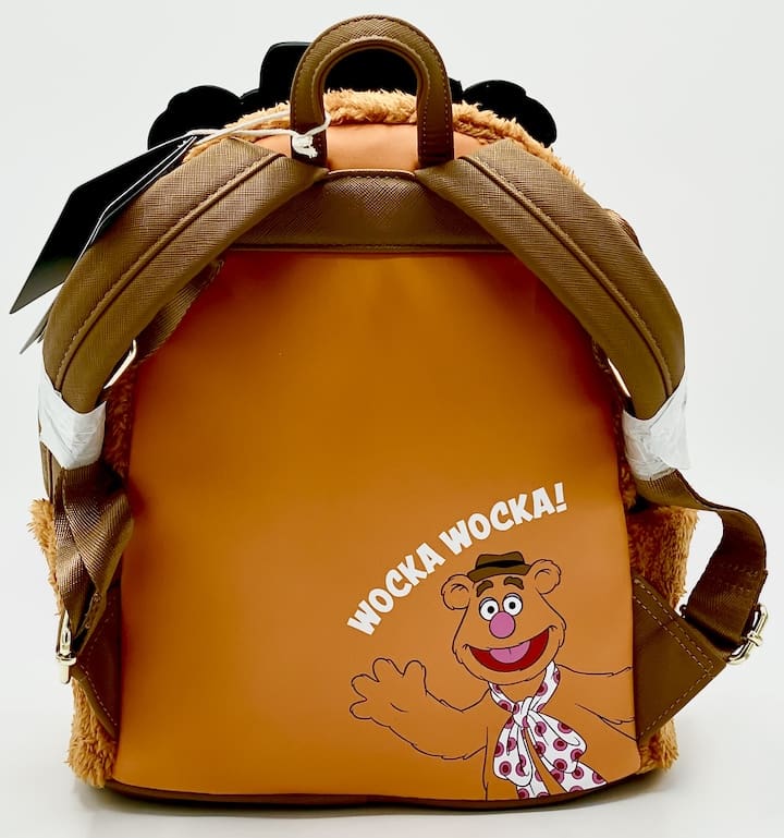 Loungefly Fozzie Bear Cosplay Mini Backpack Disney The Muppets Bag Back
