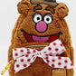 Loungefly Fozzie Bear Cosplay Mini Backpack Disney The Muppets Bag Front Full View