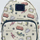 Loungefly Friends Lobster AOP Mini Backpack Warner Brothers Icons Bag Front Full View