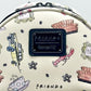 Loungefly Friends Lobster AOP Mini Backpack Warner Brothers Icons Bag Front Logo