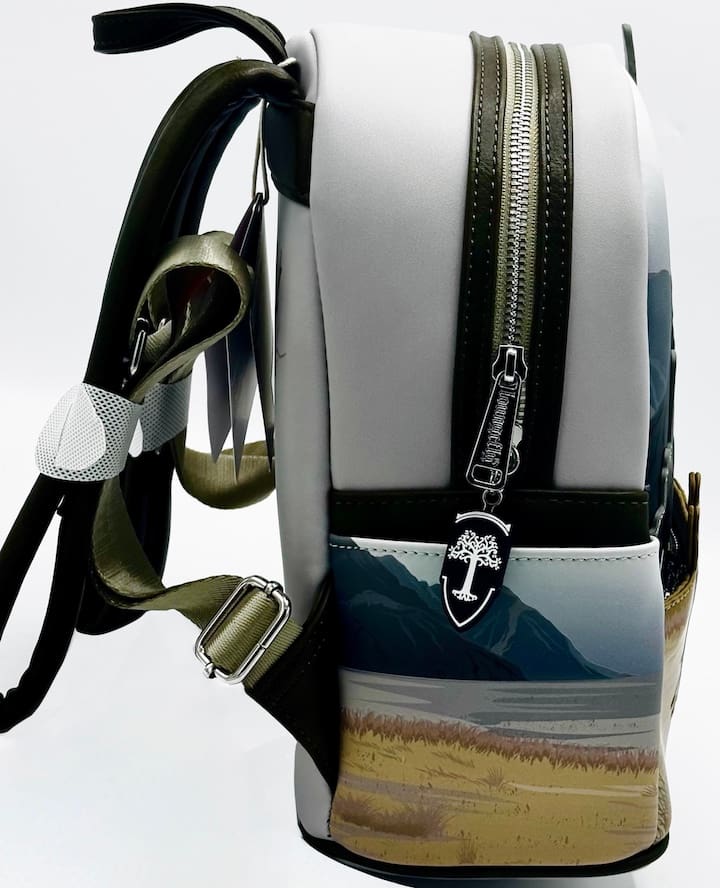 Loungefly Gandalf Minas Tirith Mini Backpack Lord of the Rings Bag Right Side