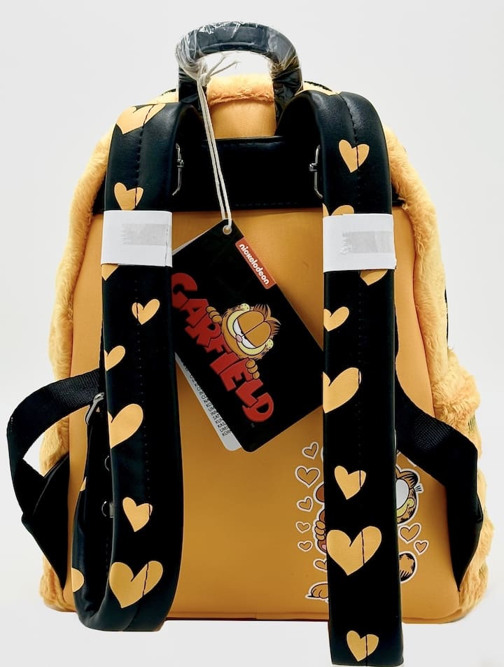Loungefly Garfield & Pooky Mini Backpack Nickelodeon Plush Cosplay Bag Straps