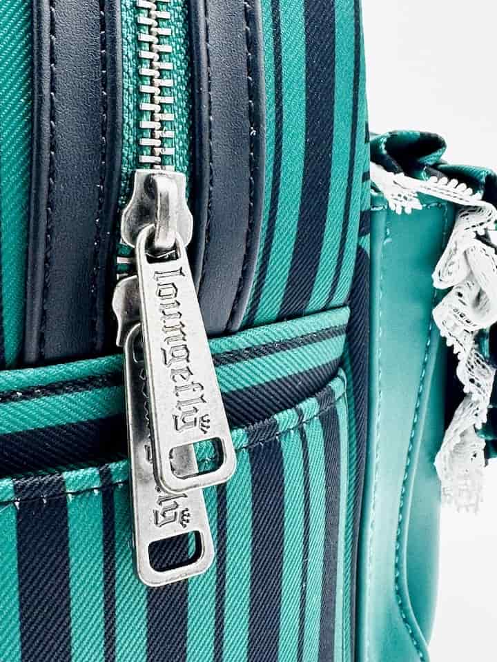 Loungefly Ghost Host Mini Backpack Disney Parks Haunted Mansion Bag Zips