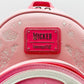 Loungefly Glinda Pink Bubble Mini Backpack Wicked For Good Bag Front Logo