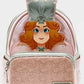 Loungefly Glinda Sequin Mini Backpack Good Witch Wizard of Oz Bag Front Full View