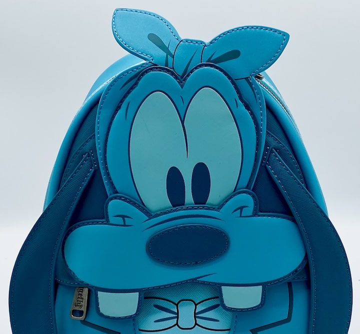 Loungefly Goofy Jacob Marley Mini Backpack Disney Christmas Carol Bag Front Face Applique