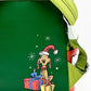 Loungefly Grinch Max Christmas Present Mini Backpack Dr Seuss Bag Back Artwork Close Up