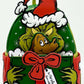 Loungefly Grinch Max Christmas Present Mini Backpack Dr Seuss Bag Front Full View With Applique