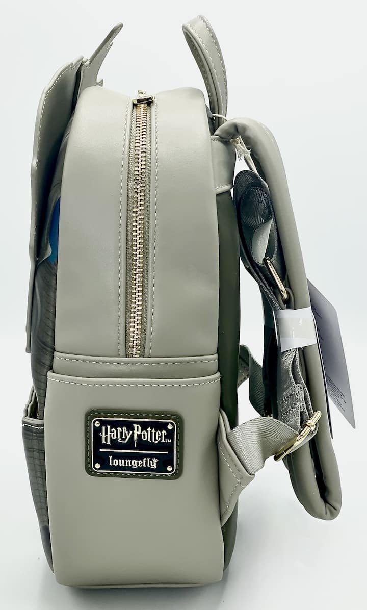 Loungefly Gringotts Mini Backpack Harry Potter Diagon Alley Dragon Bag Left Side