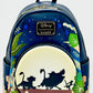Loungefly Hakuna Matata Mini Backpack Disney Lion King 30th Glow Bag Front Full View