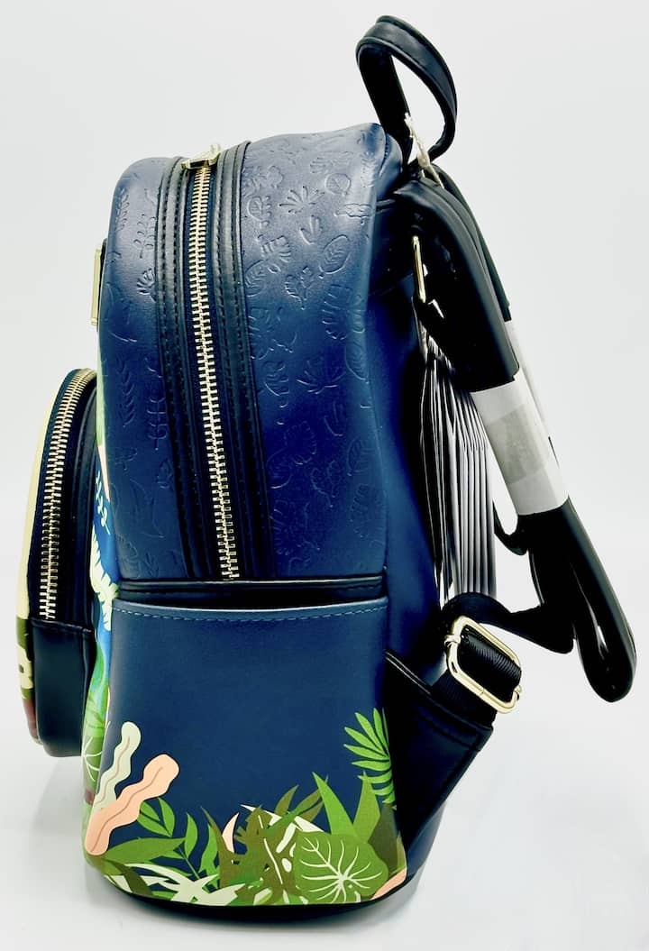 Loungefly Hakuna Matata Mini Backpack Disney Lion King 30th Glow Bag Left Side