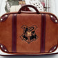 Loungefly Harry Potter Hedwig Suitcase Mini Backpack Off To Hogwarts Bag Front Trunk Pocket