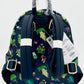 Loungefly Harry Potter Herbology Mini Backpack Hogwarts AOP Bag Straps