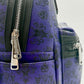 Loungefly Haunted Mansion Mini Backpack Phantom Manor Wallpaper Bag Zips