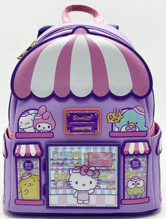 NYCC 2025 Loungefly Hello Kitty Bakery Backpack Scented Funko Pop #99 Front Full View 