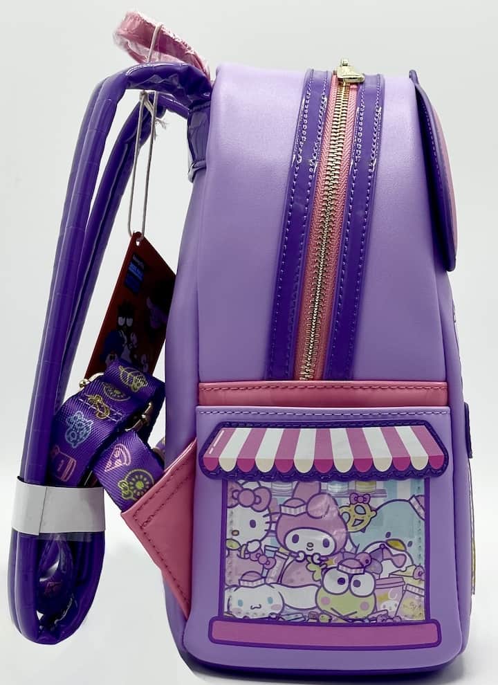 Loungefly Hello Kitty Bakery Mini Backpack NYCC 2025 Sanrio Bag Right Side
