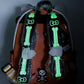 Loungefly Hello Kitty Skeleton Mini Backpack Sanrio NYCC 2024 Bag Straps Glow In The Dark Effect