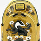 Loungefly Hufflepuff House Tattoo Mini Backpack Harry Potter Bag Front Full View
