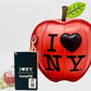 Loungefly I Love New York Crossbody Bag Big Apple Front Full View With Chain