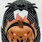 Loungefly Jack Pumpkin Light Up Glow Mini Backpack NBC Bag Lights On Front Full View Light Up Effect
