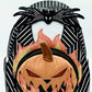 Loungefly Jack Pumpkin Light Up Glow Mini Backpack NBC Bag Lights On Front Full View No Light Up Effect