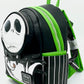 Loungefly Jack Skellington Lenticular Mini Backpack Disney NBC Bag Front Left Side
