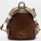 Loungefly Jack Sparrow Cosplay Mini Backpack Pirates of the Caribbean Bag Back