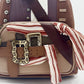 Loungefly Jack Sparrow Cosplay Mini Backpack Pirates of the Caribbean Bag Front Bottom