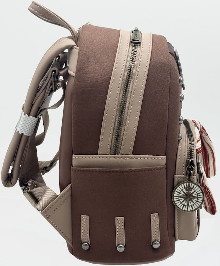 Loungefly Jack Sparrow Cosplay Mini Backpack Pirates of the Caribbean Bag Right Side