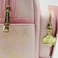 Loungefly Jane Austen Mini Backpack Books A Million Bag Zips And Rose Keychain